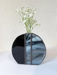 Image 2 of Round Bud Vase in Gray