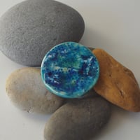 Image 1 of Reef Round Brooch #72