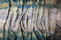 Image 4 of Smoke on the water - ecoprint and botanical dyed silk scarf