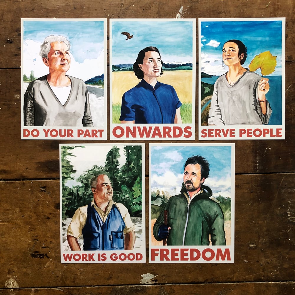 Image of Do Your Part 5 Postcard Set