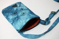 Image 3 of Butterfly teal blue - shoulder bag for phone
