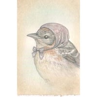 Image 5 of Original Art: Warbler in a Headscarf
