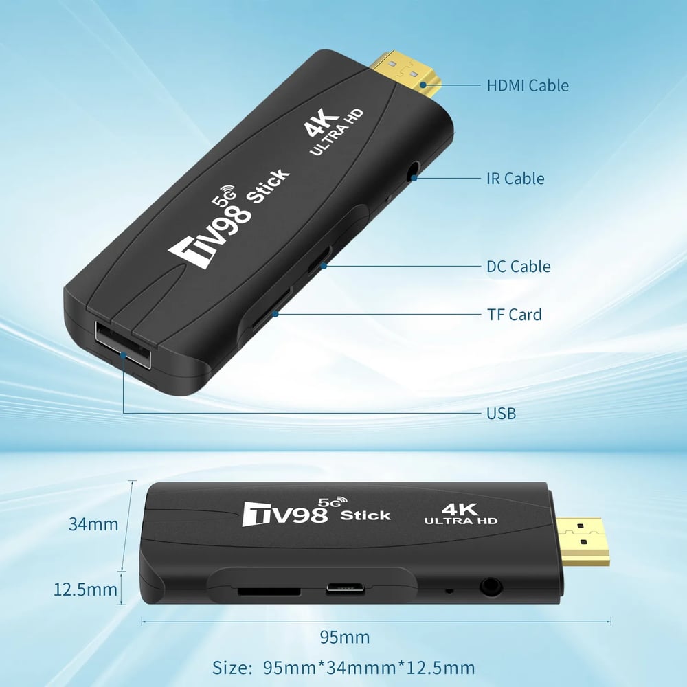 TV98 RK3228A Smart TV Stick Android