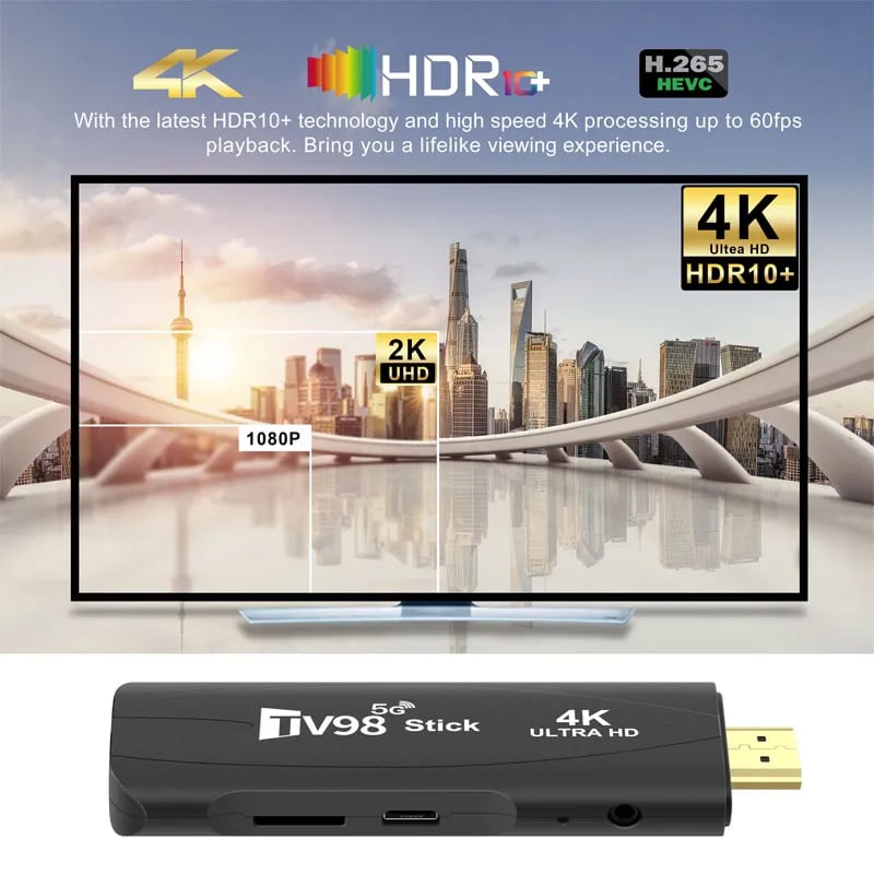 TV98 RK3228A Smart TV Stick Android 
