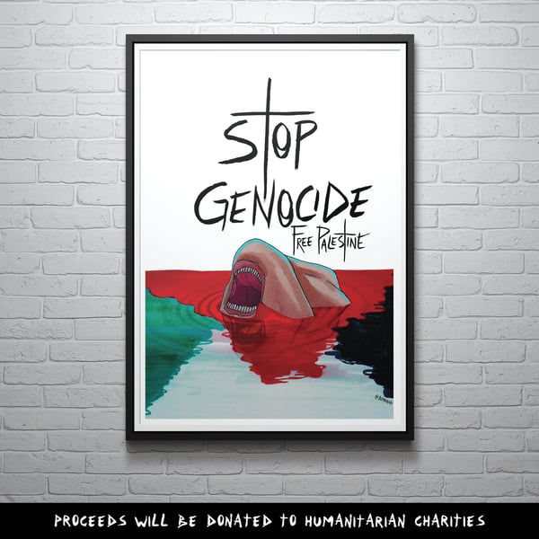 Image of STOP GENOCIDE – Print