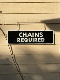 Image 1 of Chains required