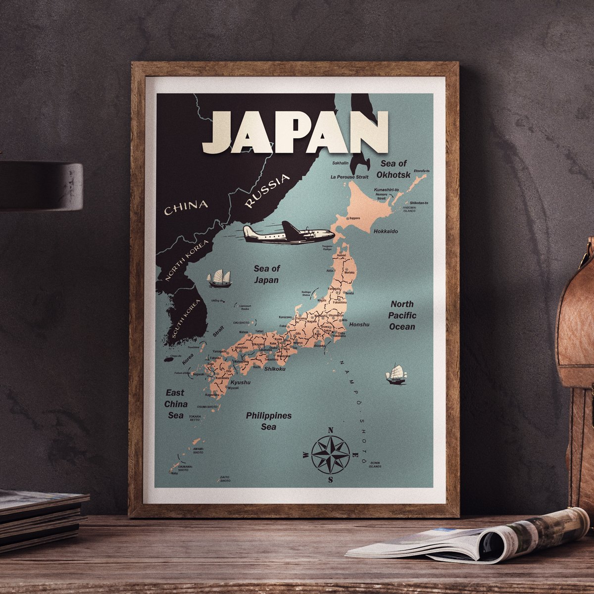 Vintage Travel Posters, Map Posters, Postcards & Magnets | Vintage Poster