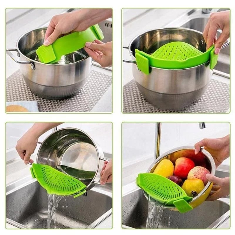 Clip On Strainer Silicone