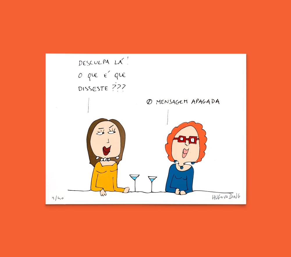 Image of MENSAGEM APAGADA — Hugo van der Ding