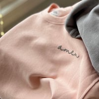 Image 3 of Broken to Beautiful, AMEN - Frosty Pink
