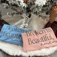 Image 4 of Broken to Beautiful, AMEN - Frosty Pink