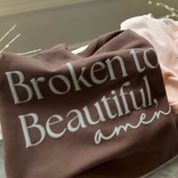 Image 2 of Broken to Beautiful, AMEN- Dark Chocolate