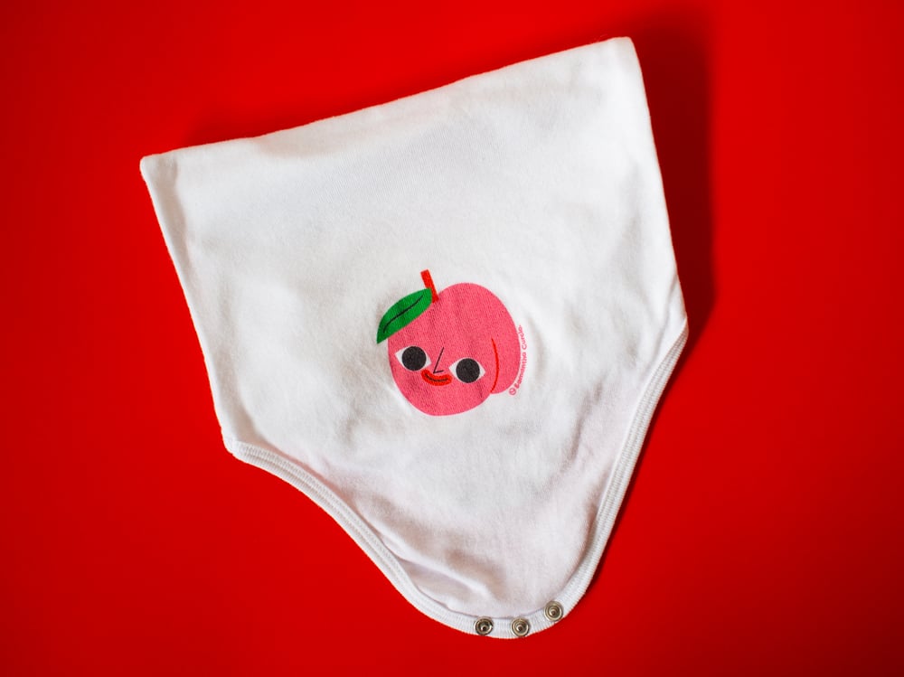 Image of Fruity Peach Bum Rompers