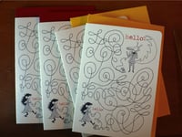 Image 4 of Uncle Crocky's 'Hello!' Greeting Card - Story on back
