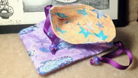 Image 2 of "Seahorse" Handmade Tarot Bag