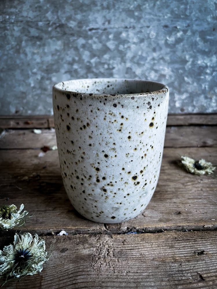 Image of Speckled latte cup 5