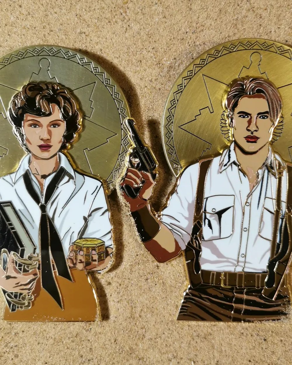 Image of 'Saint Evie' and 'Saint Rick' - Graded Sets