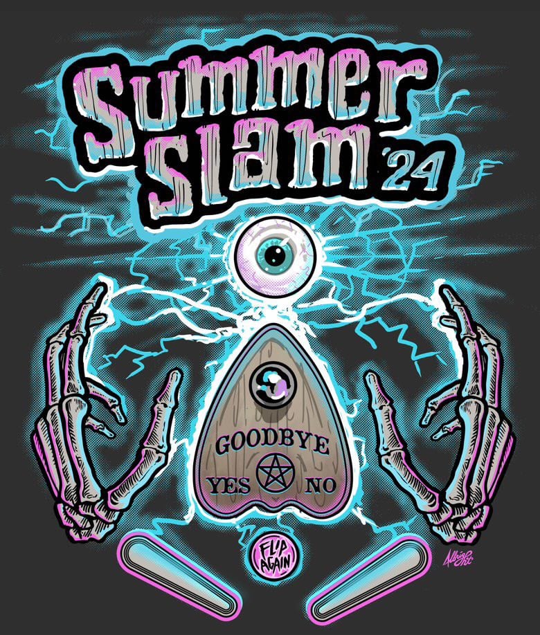 Summer Slam Pocket Tee (with back print)