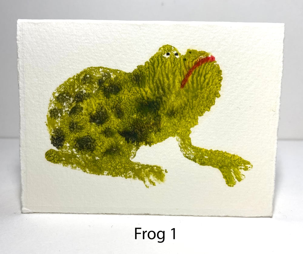 Image of Frog card