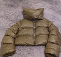 Image 2 of Wrap neck jacket.