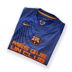 Image of Barcelona 2007 training shirt reworked