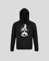 Witch Daughter Hoodie: Black - White