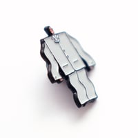 Image 3 of Big Suit Enamel Pin