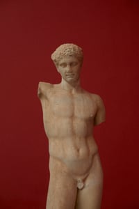 Athènes - La statue