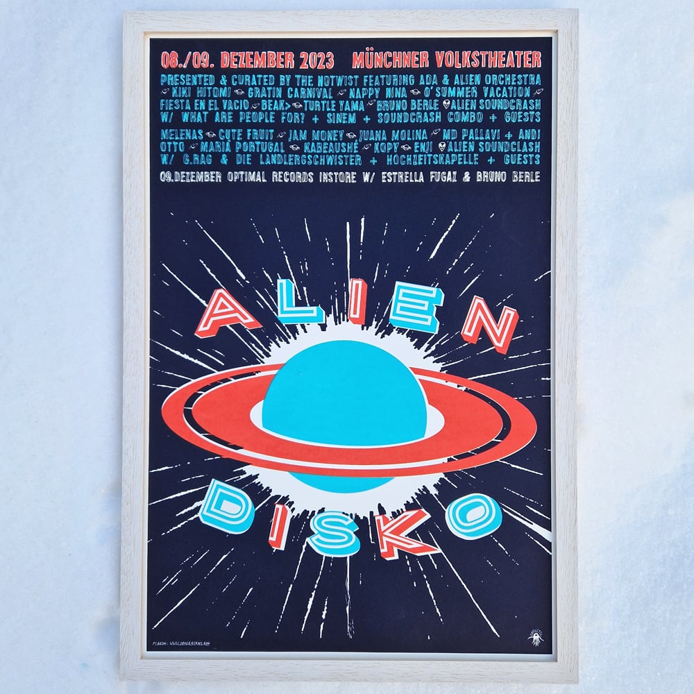 ALIEN DISKO FESTIVAL 2023 <br>GIGPOSTER