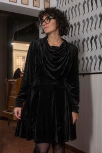 Image 2 of Abito Velluto Nero 4