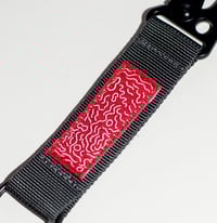 Image 2 of The Jannie Carabiner Key Holder (Met Grey)