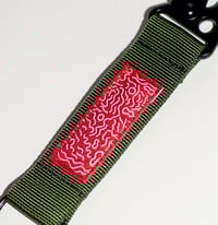 Image 2 of The Jannie Carabiner Key Holder (Army Green)