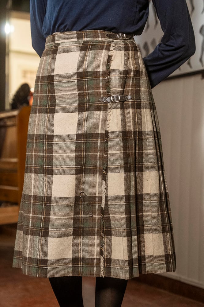 Image of Gonna Tartan Brown