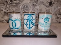 Image 1 of T&C LANTERN STYLE FASHION CANDLE SET