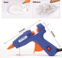 Image 5 of Gluerious Mini Hot Glue Gun with 30 Glue Sticks
