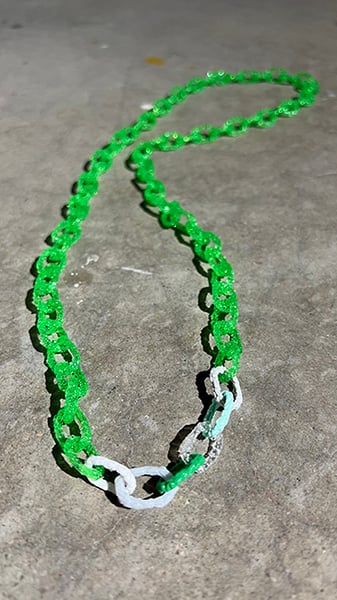 Image of to this EARTH mini rainbow (34” necklace)