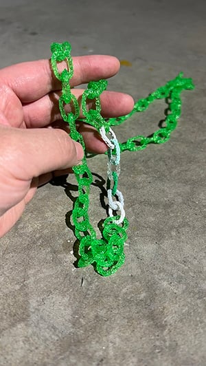 Image of to this EARTH mini rainbow (34” necklace)