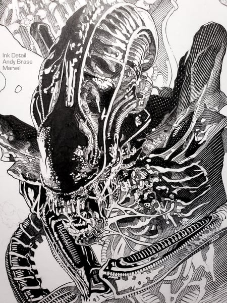 Image of *NEW* ALIEN: INK- 13x19 LIMITED Print (signed) <font color="yellow">NEW</font>