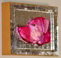 Image 2 of Labrador Pink Mirror