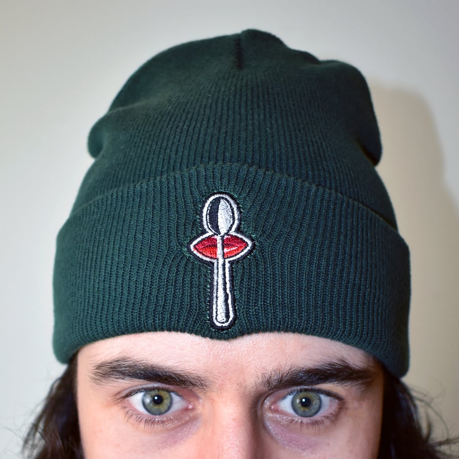 Image of Green Winter Hat - (100% cotton)