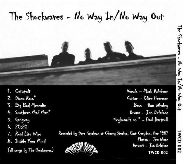 The Shockwaves - No Way In, No Way Out (CD)