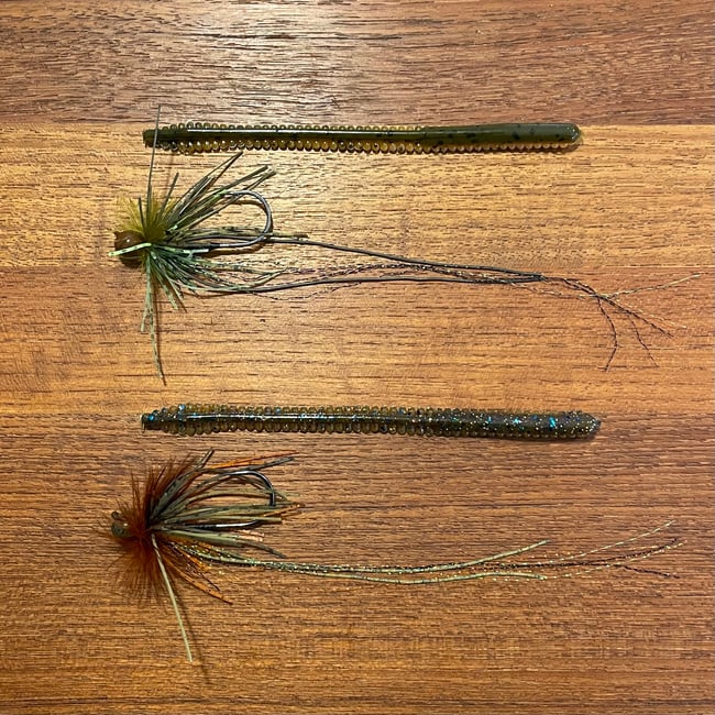 Shakey Jig Worm Combo Pack--Tourney Winner!