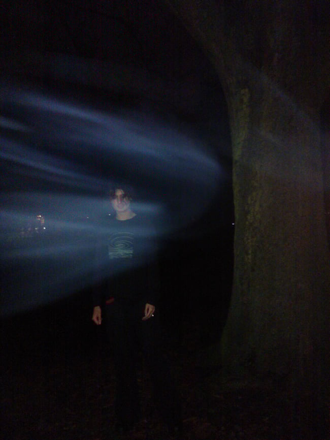 Gloomerald Long-sleeve Embroidered Top