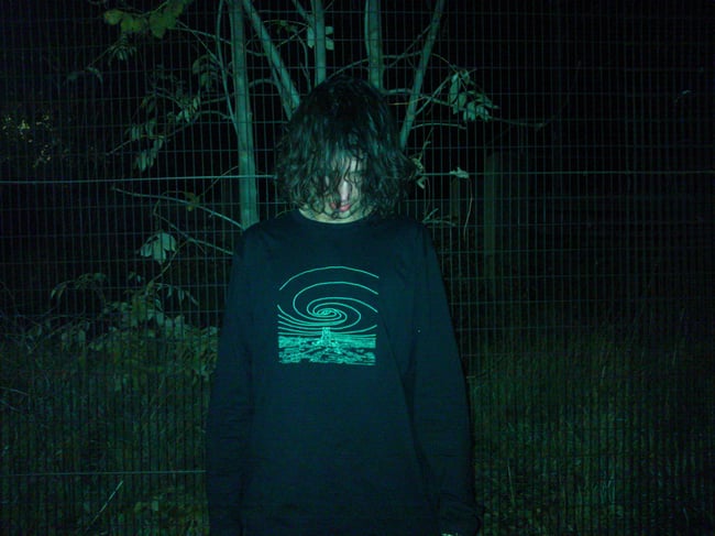 Gloomerald Long-sleeve Embroidered Top