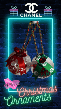Image 1 of Designer Inspired Ornaments