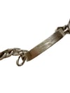 70s sterling silver TAXCO chain link men's ID bracelet