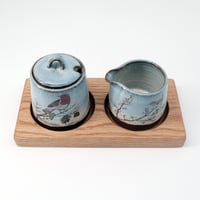 Image 5 of Robin and Wren Milk and Sugar Set