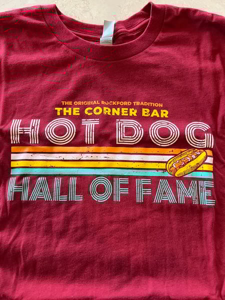 Image of Hof Burgundy Long Sleeve T-shirt