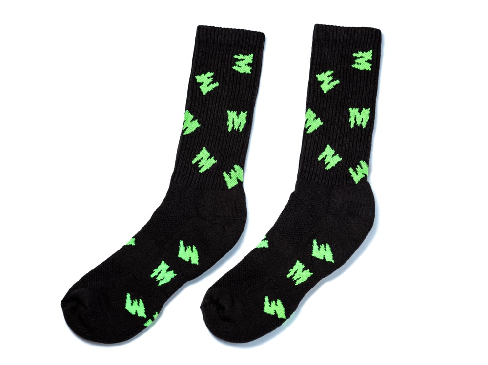 Image of Movie Madness Logo Socks