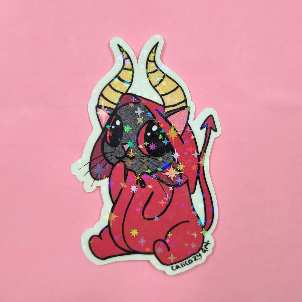 Image of Devil Kitty Sticker